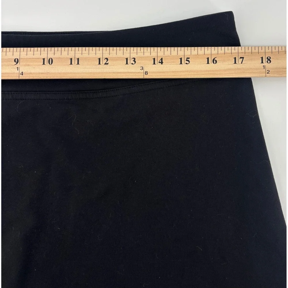 Athleta A-Line Skort Women Large Black Stretch Golf Tennis Athletic